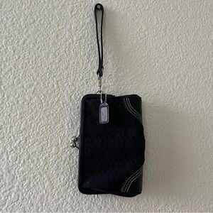 Coach wrist Kisslock Mini Soho pouch